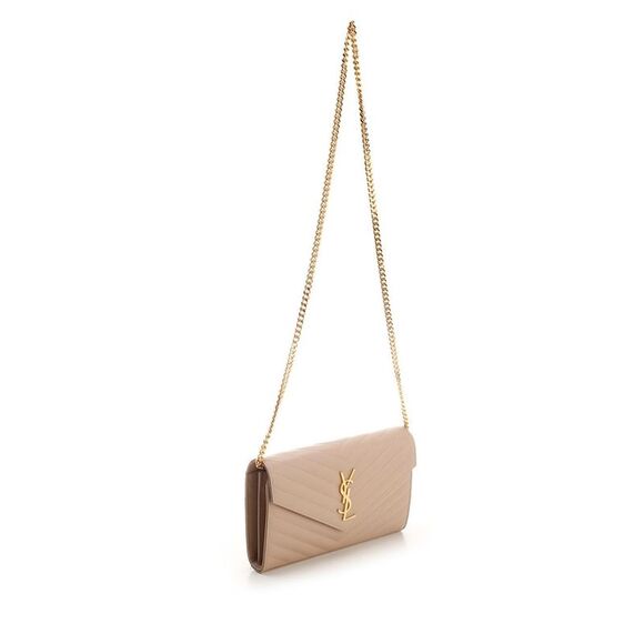 Saint Laurent Women Cassandre Wallet On Chain